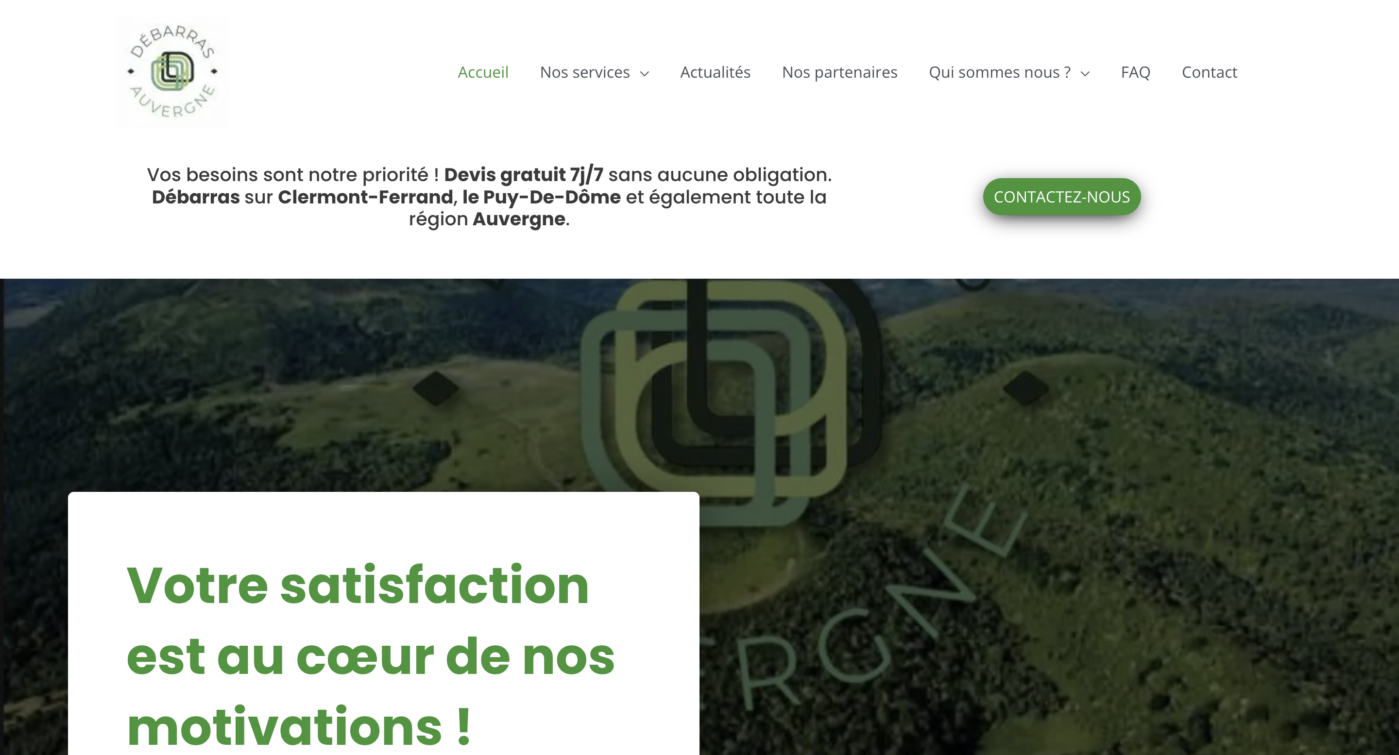 Debarras Auvergne