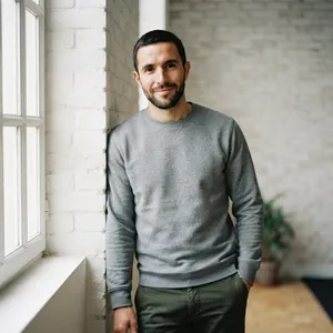 Portrait de Karim au studio